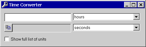 time clock time converter